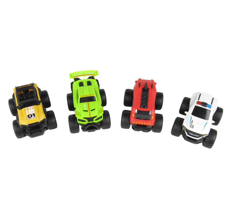 candy toy truck with big wheel